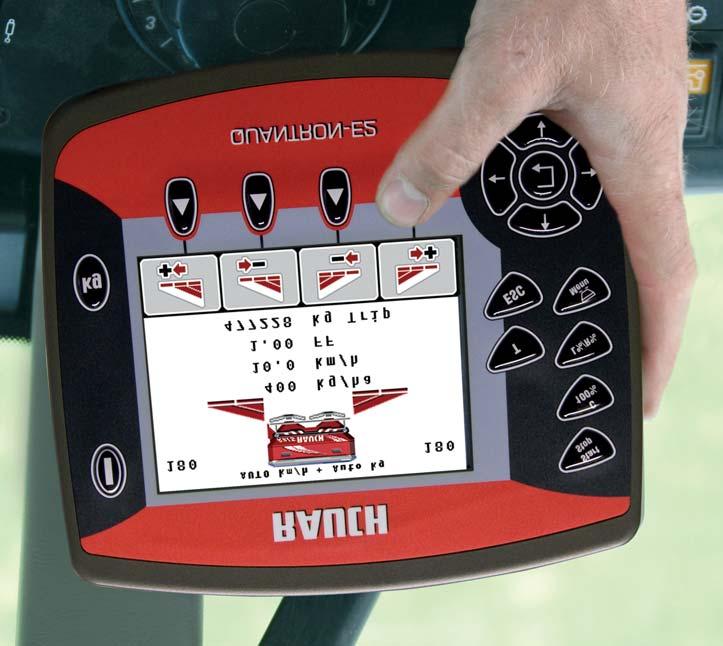AIS M W 100Hz-es méréstechnika Automatika, innováció, precízió Méréstechnika két mérlegcellával QUANTRON-E2 VariSpread V4-gyel Tökéletes méréstechnika A RAUCH