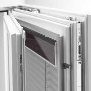 Igény szerint a KF 500 I-tec Szellőztetéssel, az ablakkeretbe épített szellőztetőrendszerrel is rendelhető. Így minden helyiség az igényeknek megfelelően szellőztethető.