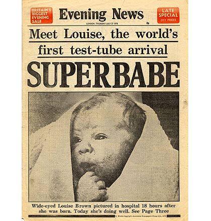 Az IVF Egy technológiai sikertörténet kezdete: 1978. július 25-én született Louise Brown - ő volt az első lombikbébi Azóta a világon az újszülöttek 0.