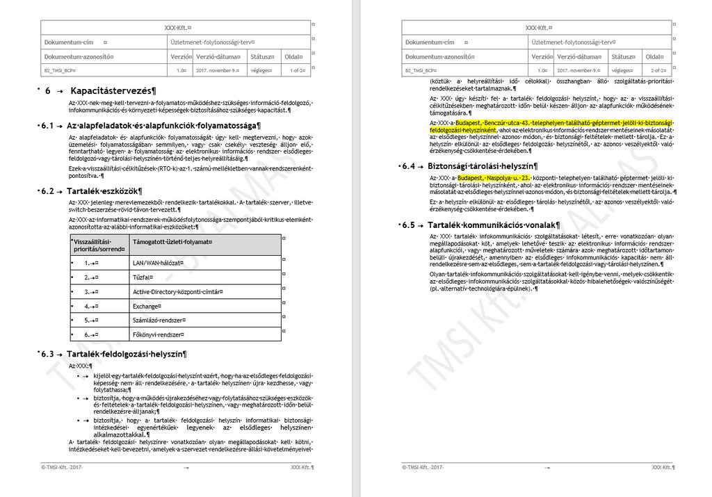 Azonosító Leírás Formátum TMSI_BCP