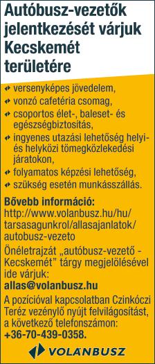 +36 30 409 1627 KARRIERBÉRES Gumi SZAKKÉPZETT ELADÓT keresünk a Piaccsarnoki élelmiszerboltba, nyugdíjast is!