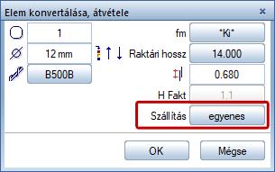 Újdonságok az Allplan 2018-0-ban Építőmérnök 115 Már létező pozíciók átvételével létrehozott hajlítási alakok esetén is figyelembe lesz véve a Szállítás attribútum.