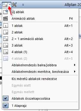megnyithat egy legördülő listát.