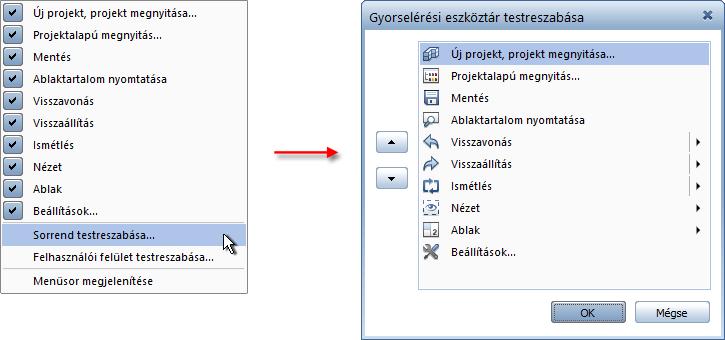 funkciók megjelenítési