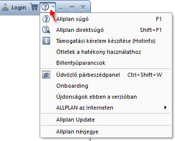 8 Allplan Frame Allplan 2018 A címsor jobb széléről közvetlenül elérhető az Allplan Shop.