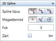 Újdonságok az Allplan 2018-0-ban Modellezés 3D 29 A vezérpont (2-től 5-ig) B interpolált pont a B-spline görbén (2-től 5-ig) Távolság a vezérpontok között: x=1, y=1 ill.