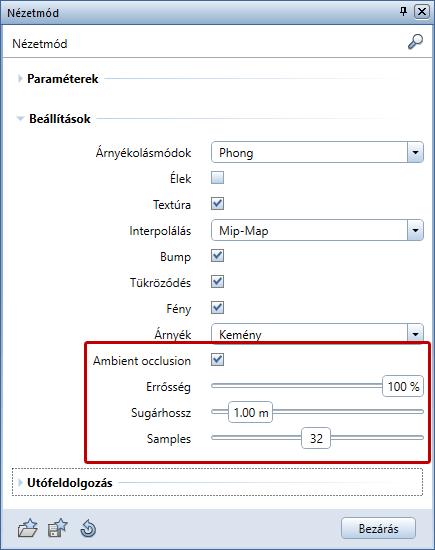 68 Animáció Allplan 2018 Ambient occlusion Az Animáció nézetmódban mostantól használhatja az Ambient occlusion paramétert, amit eddig csak a renderelés során lehetet globálisan bekapcsolni.