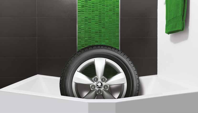 ŠKODA Prémium Kerékszerviz ajánlatok Keréktárolási csomag 4 db kerék tárolása 6 hónapra Kerékcsere csomag 4 db kerék átszerelésének díja centrírozással, súlyokkal, 16 kerékméretig.