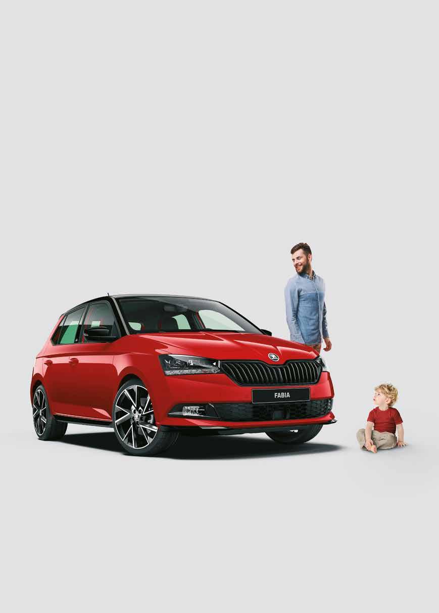 ŠKODA FABIA kombinált átlagfogyasztás: 4,6-4,9 l/100km, CO 2 kibocsátás: 106-111 g/km A megadott értékek a WLTP menetciklus alapján mért, majd az NEDC-re átszámított adatok, amelyek az