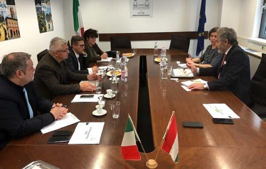 Találkozó az újkígyósi delegációval: lefektettük a következő Italian Business Day alapjait 2018, Márc 29 Március 29-én a Magyarországi Olasz Kereskedelmi Kamarában került sor az első találkozóra a