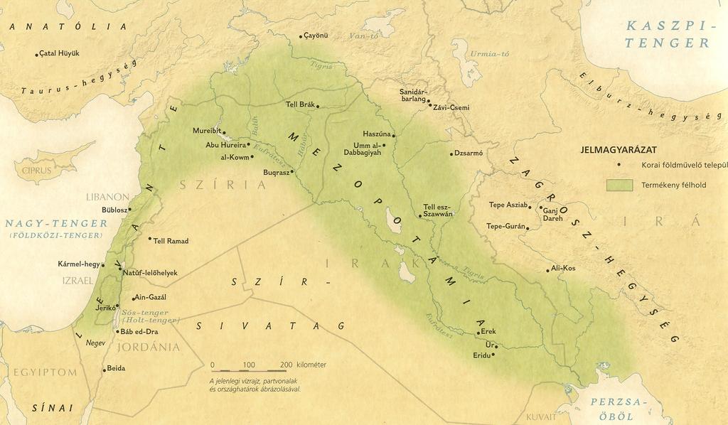 Rövid történeti áttekintés Mezopotámia (Föld) a