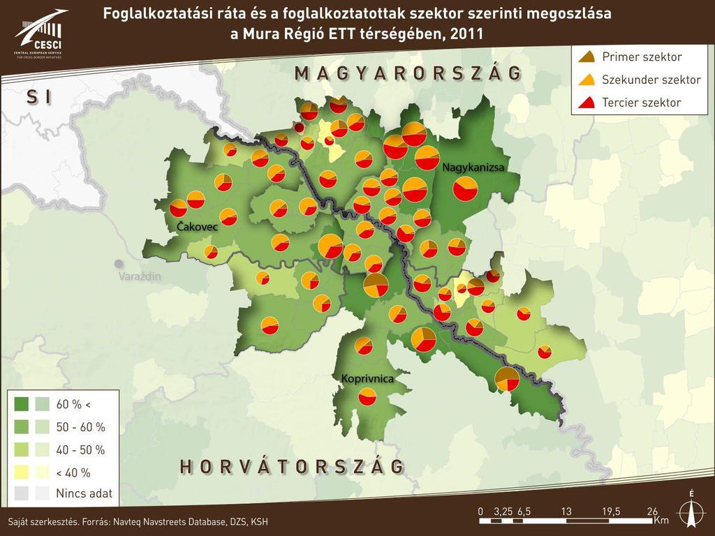 hanem jellemzően az osztrák határon túl keresnek munkalehetőséget és végleg elhagyják a térséget. Ez részben enyhíthető lenne a térségi központok vonzerejének erősítésével is.