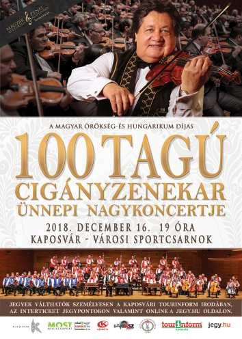 hu Jegyár: 2300 Ft 2018. december 16. 19:00 A 100 TAGÚ CIGÁNYZENEKAR ÜNNEPI NAGYKONCERTJE Jegyár: 7.900 Ft, 6.900 Ft, 5.900 Ft, 4.