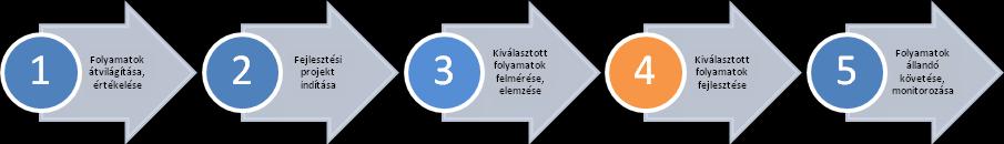 III. Kiválasztott folyamat fejlesztése