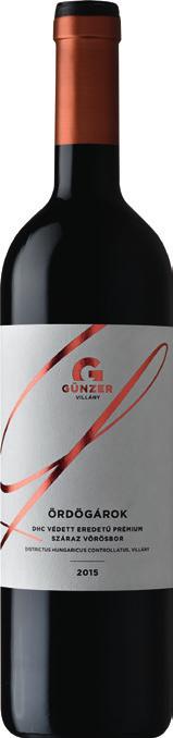 Belebende, erfrischende und lustige auslese. GÜnzer ÖrdÖGÁroK 2012/2015 Villány merlot, cabernet franc és cabernet sauvignon házasítása.