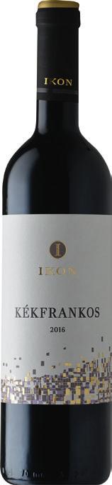 Vörösborok / Red Wines / Rotweine Ikon Kékfrankos 2016/2017 Rádpuszta Könnyed, fűszeres, meggyes kékfrankos az Ikon borászat Rádpusztai, Balatonra néző meleg platójáról szüretelve.