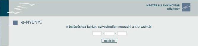 5. ábra Belépés az Ügyfélkapun Az Ügyfélkapun történő belépéshez, adja meg nevét és jelszavát, majd kattintson az [OK] gombra! 4.2.