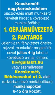 Megbecsülés, stabilitás, fejlődés