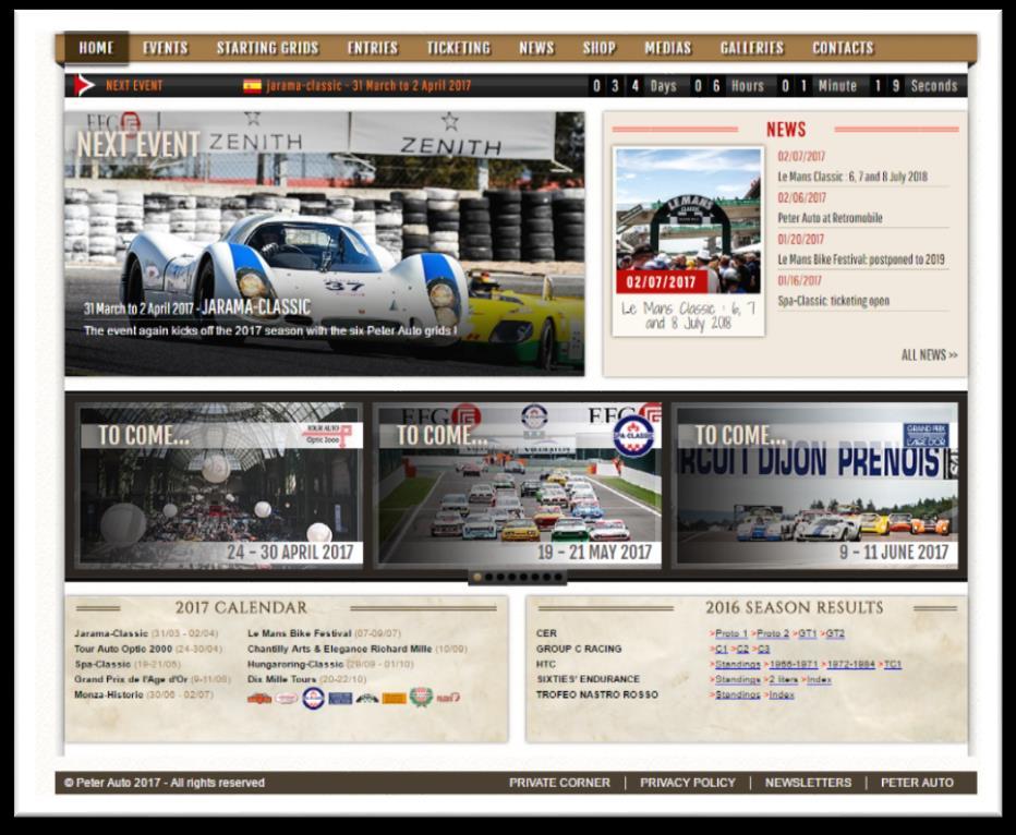 Online Média www.hungaroringclassic.hu weboldal friss információkkal és hírekkel. Online partnerek: www.origo.hu www.vezess.hu www.totalcar.hu www.nso.hu www.blikk.hu www.tv2.hu www.sportgeza.hu www.loero.