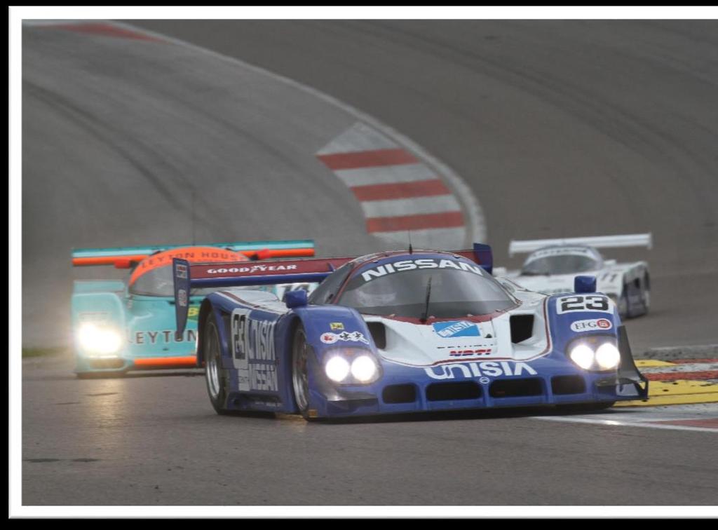 prímet először a Porsche 956- osok
