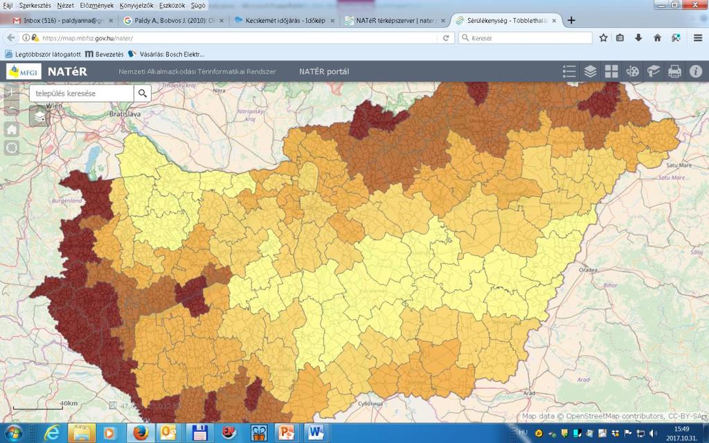 Ez az érték azonos a többlethalálozás változásával, 2021-2050 között ~150%