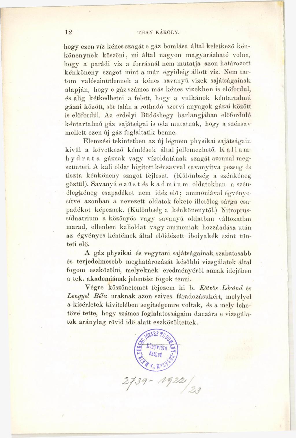 12 THAN KÁROLY.