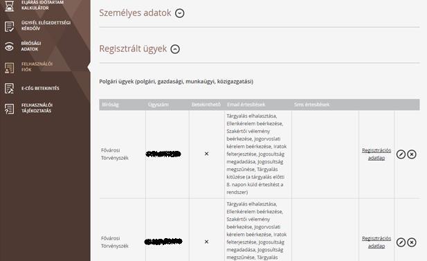 amelyek az igazolások időbélyegét is tartalmazzák.