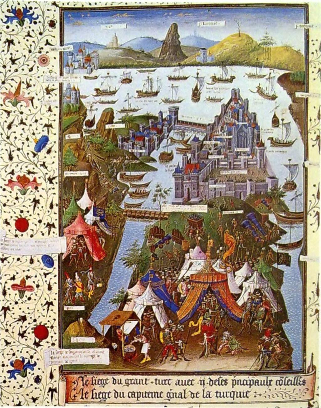 A másik fontos esemény az volt, hogy éppen a keresztes hadjárat kihirdetésével egy időben az Ulrich Eizinger vezette osztrák rendek elérték Cillei Ulrik eltávolítását László király udvarából.