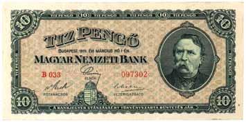 Nemzeti Bank 875. 5 Pengő 1926.