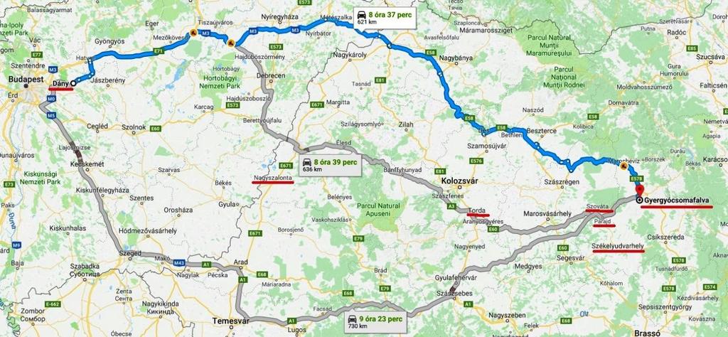 2018.05.09-13. Intézményünk a Dányi Széchenyi István Általános sikeresen pályázott a határon túli tanulmányi kirándulásra, a HATÁRTALANUL!