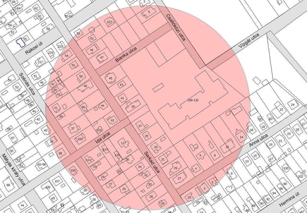 Szavazókör címe: Ida utca 108-110. Csallóközi utca: páratlan 5-től végig; Vízgát utca: páros 2., páratlan 1.