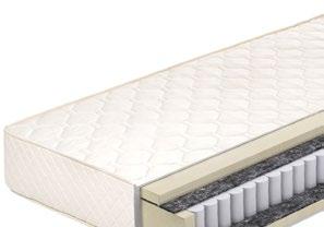 Hotel bamboo lángálló, bambuszszálas, jaquard matracszövet.  Speciális szőtt Hotel beige lángálló matracszövet. Poliuretán hab (30 mm vastagságú).