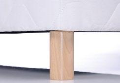 KIEGÉSZÍTŐK FIX ÁGYLÁB Henger alakú láb. 100 vagy 150 mm magas, 50 mm átmérőjű.