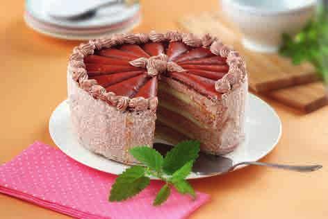 Ünnepi torta 16 szeletes, gyorsfagyasztott 16 szeletes, csak