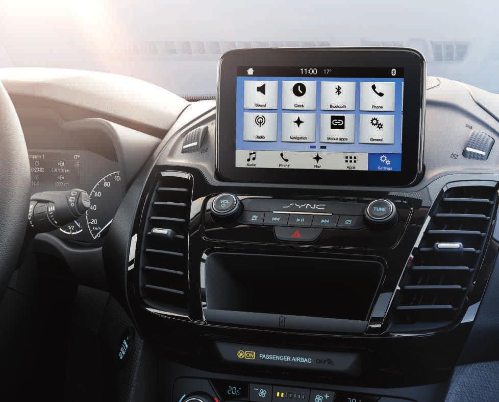 Call John Listen to message Find town centre I need fuel Mindig kapcsolatban Ford SYNC 3 Az utazásnak nem kell feltétlenül a kapcsolatok megszakadásával járnia.