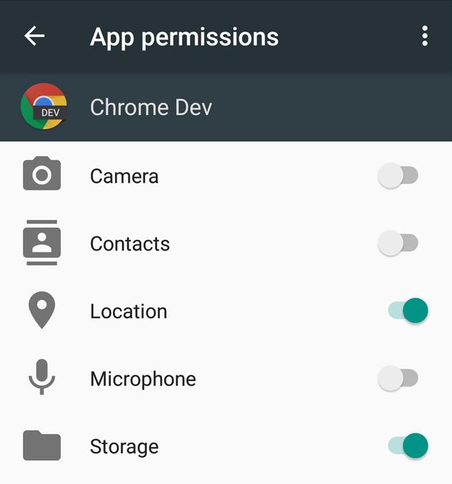 Runtime permissions Mi változott?