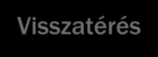 Paraméterek átadása (2) Visszatérés 8 Activity indítása visszatérési értékre várva Context.