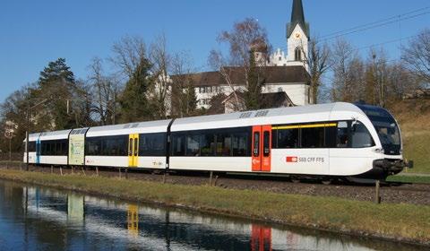 4. ábra: Villamos GTW motorvonat a svájci THURBO SBB üzemeltető részére 5. ábra: Az első 15 kv 16.