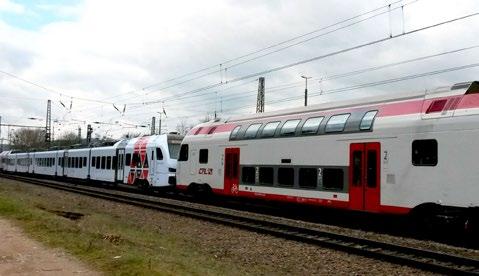The FLIRT and the KISS can be operated together in multiple traction from 2015 kulturáltan kielégíteni, tovább lépni, ennek hagyományos útja a harmadik, negyedik vágányt építése, állomások bővítése.