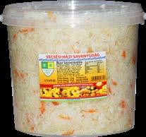 csípős Savanyú káposzta 5 l/4 kg