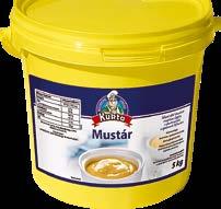 Globus Mustár, vödrös, Univer 920 g 720 g 4250 ml 5, Mustár zsákos, Univer 07. 01.