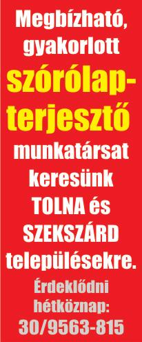 7 Gyakorlattal rendelkező tömbszikra és huzalszikra gépkezelőt keresünk bajai telephelyre. Útiköltségtérítés, 50% albérlet térítés. 06-30/9455-637 Gyenis és Társa Bt.