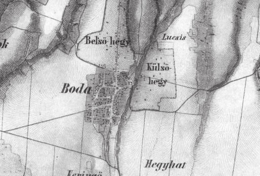 34 boda község rövid története Pécsre is. 1907-ig a bodaiak Bakonyára jártak vasárnaponként misére a Misés úton.