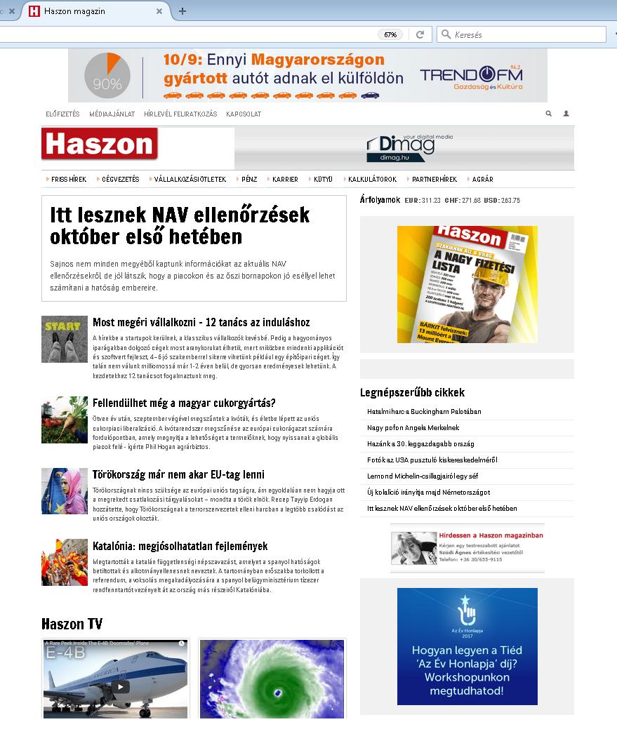 HSZON GRÁR G Z DÁ L KO D Ó K 17009 2017/9