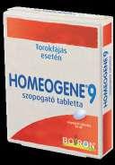 parabén), illatanyag és színezőanyag mentes. Homeogene 9 szopogató tabletta 9 természetes eredetű hatóanyagának köszönhetően enyhíti a torokfájást, gyulladáscsökkentő hatású.