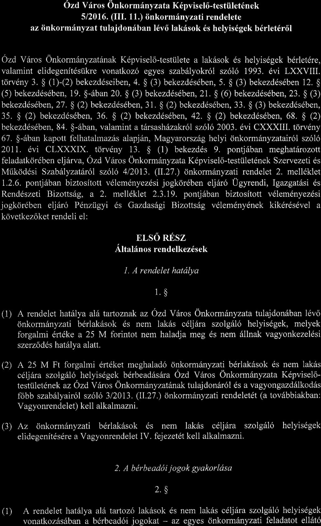 Ozd Vf ros Onko rm{n yzata K6pvisel6-testiilet6nek 512016. (III. 11.