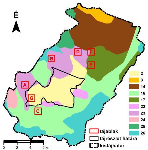 5. ábra. A Tiszazug genetikus talajtípusai (az AGROTOPO adatai alapján). A jelmagyarázat kódszámainak (talajtípus/altípus) jelentését lásd a 3. táblázatnál.