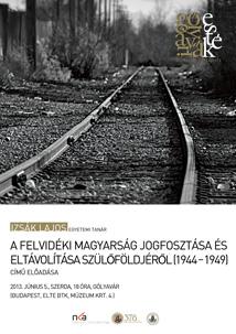 Kollégánk, Horváth Attila 2013. május 24-én "A XVI-XVII.