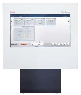 Az ActiveCockpit segíti az informatikai alkalmazások hálózatba kapcsolását és megjelenítését, beleértve a telephelyeken átívelő gyártástervezést, a folyamatirányítást és a minőségirányítást.