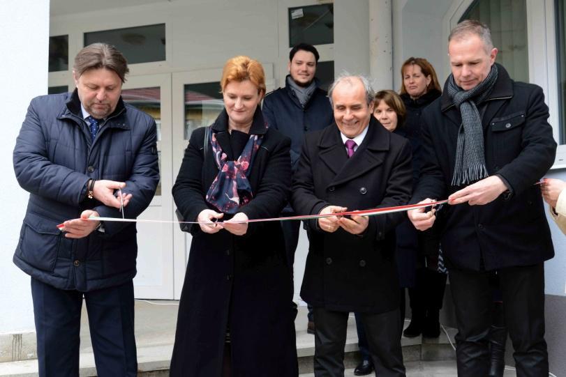 . Köszöntő beszédet mondott Gelencsér Attila országgyűlési képviselő, Borhi Zsombor Kaposvár város alpolgármestere és Dr.